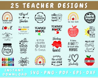 Download Teacher Svg Etsy