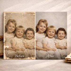 Old Photo Restoration Service