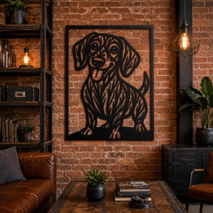 Dachshund Laser Cut SVG