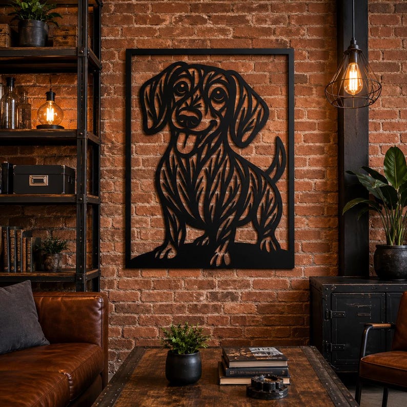 Dachshund Laser Cut SVG