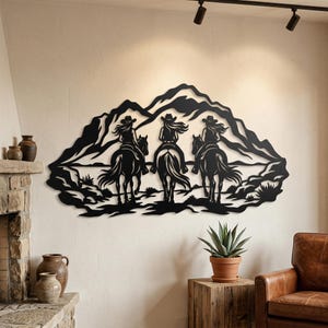 Cowgirl Trio Laser SVG