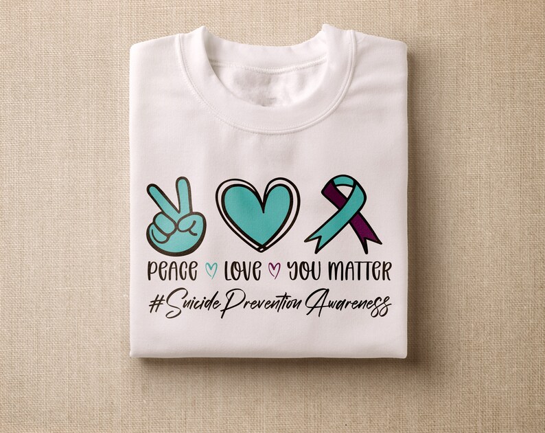 Peace love you matter svg