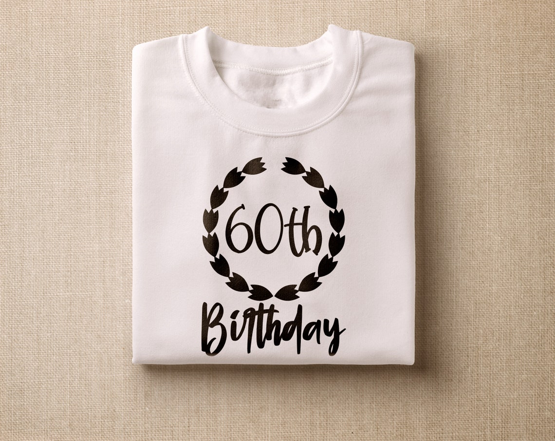 60th Birthday SVG Bundle 6 Designs 60 and Fabulous SVG It - Etsy