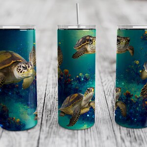 Sea Turtles Tumbler Wraps Bundle