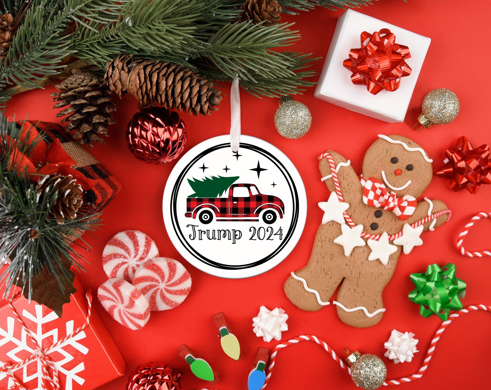 Trump 2025 Ornament SVG Bundle 6 Designs Merry Christmas and Etsy