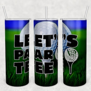 Let's par tee tumbler wrap