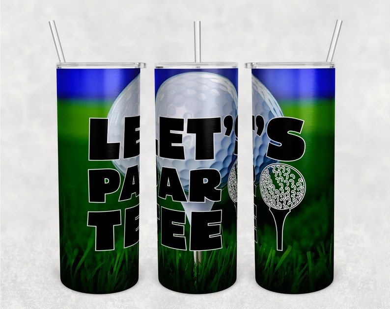 Let's par tee tumbler wrap