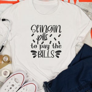 Slingin pills to pay the bills svg