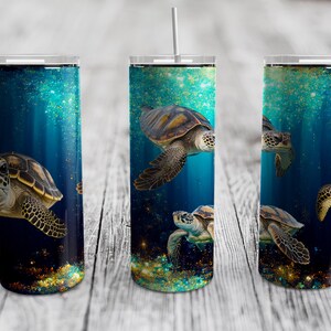 Sea Turtles Tumbler Wraps Bundle