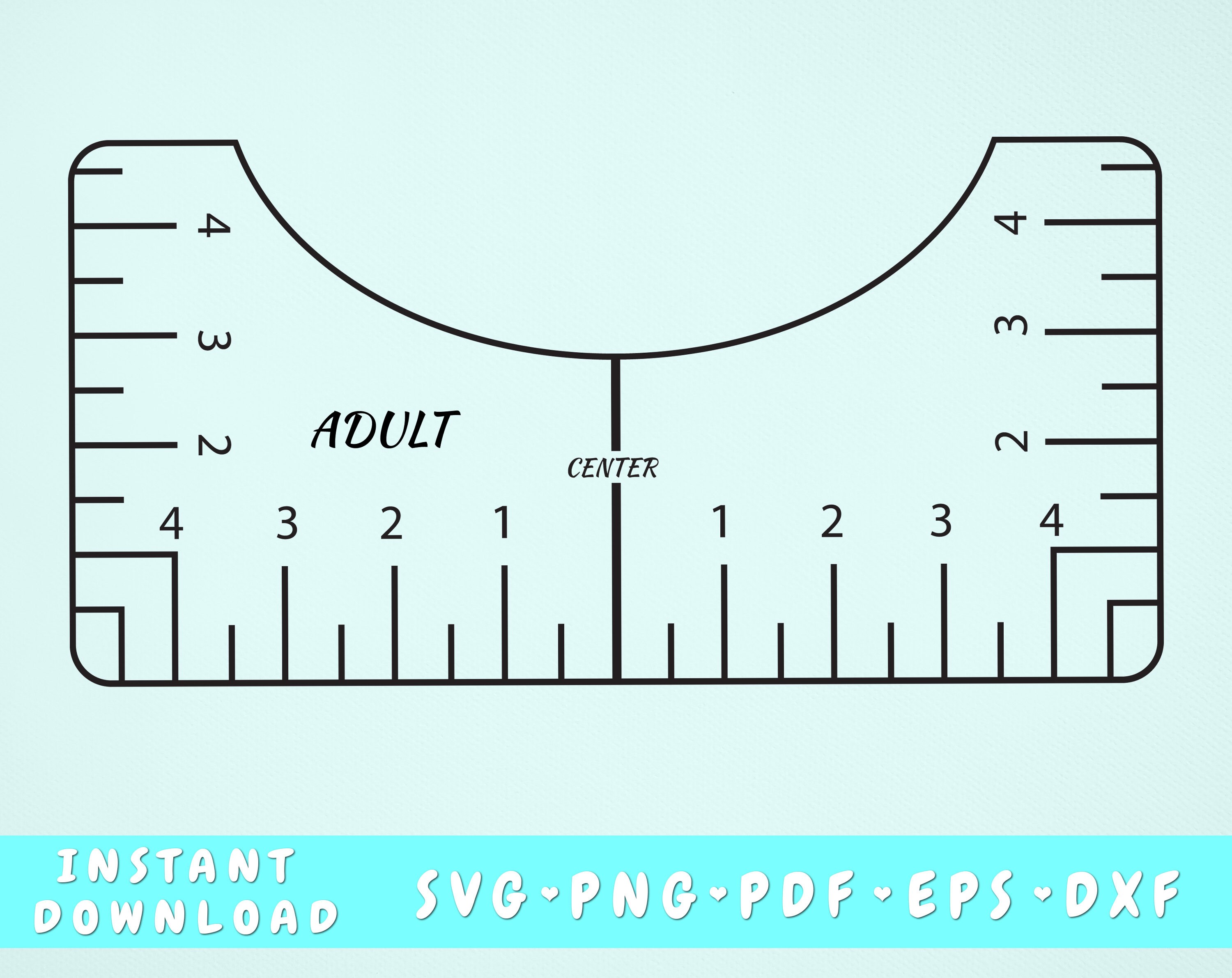 Tshirt Ruler SVG Bundle, T-shirt Alignment Tool DXF, Shirt Placement G By  Dynamic Dimensions