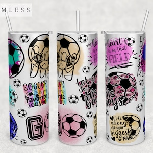 Soccer Quotes Tumbler Wrap