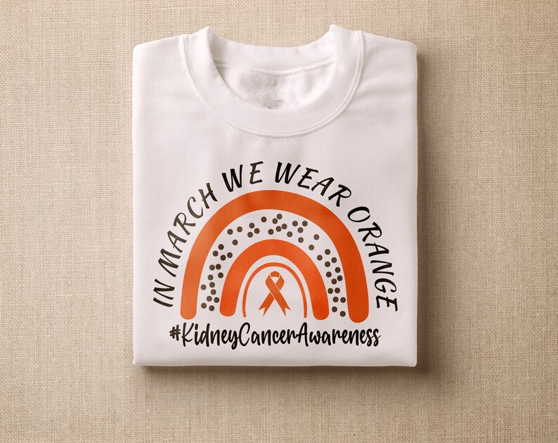 In March We Wear Orange SVG