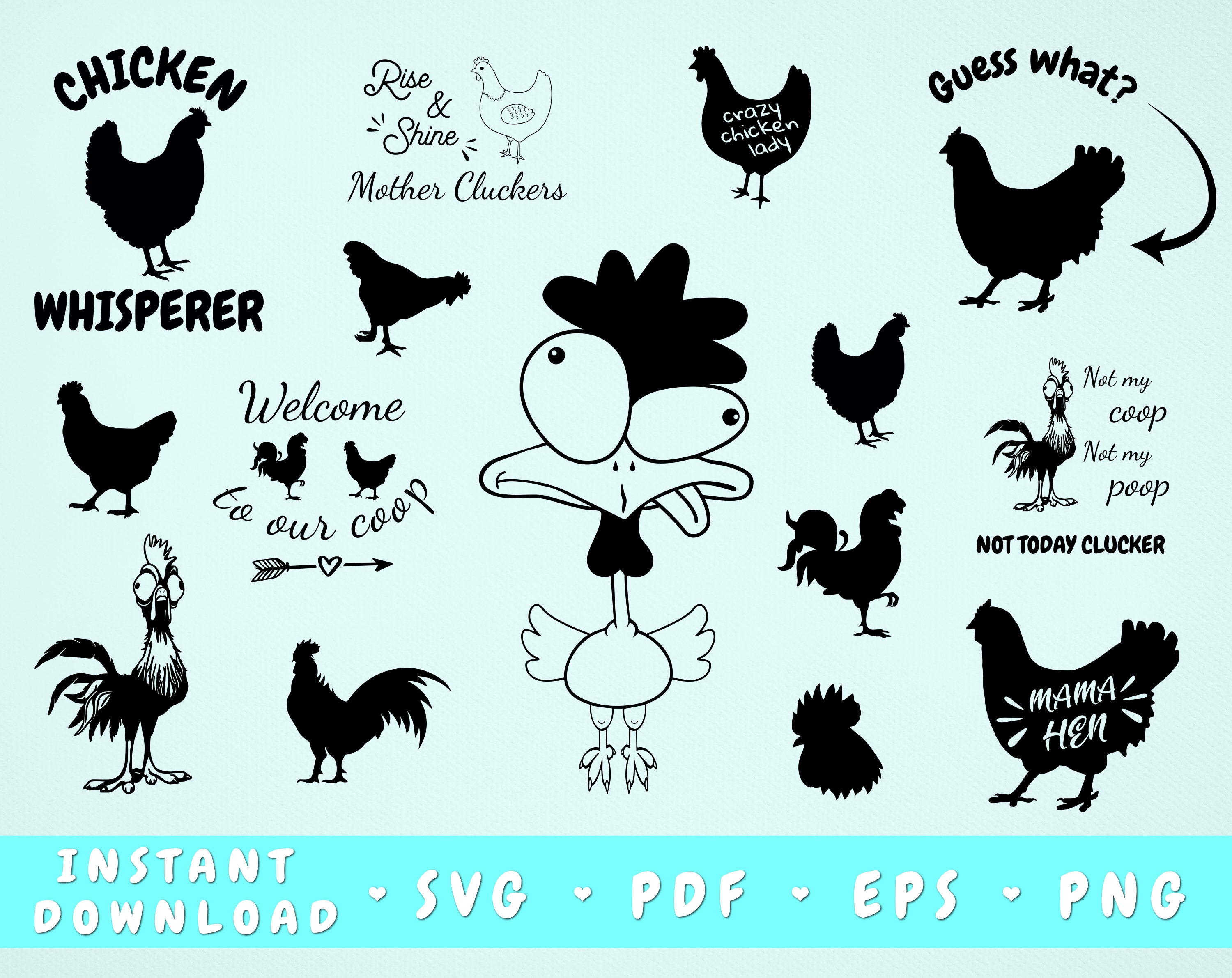 Chicken Sign SVG