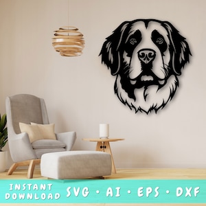 Saint Bernard with a Barrel – Creative Meadow