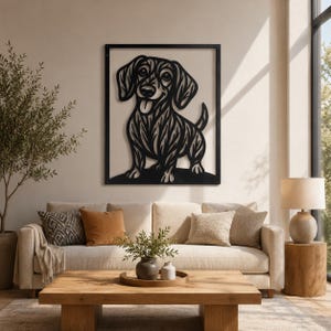Dachshund Laser Cut SVG