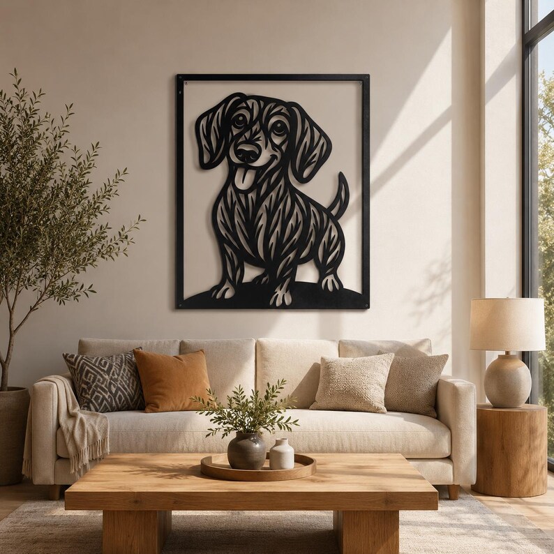 Dachshund Laser Cut SVG