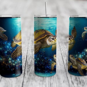 Sea Turtles Tumbler Wraps Bundle