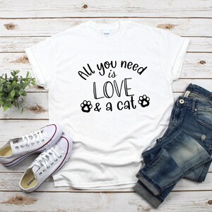 All you need is love and a cat svg