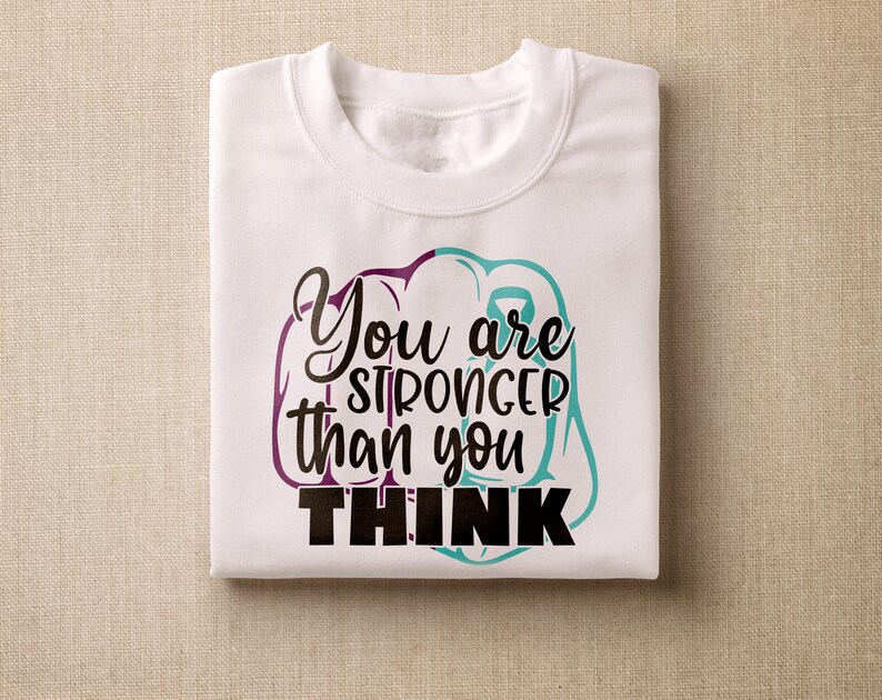 You are stronger than you think svg