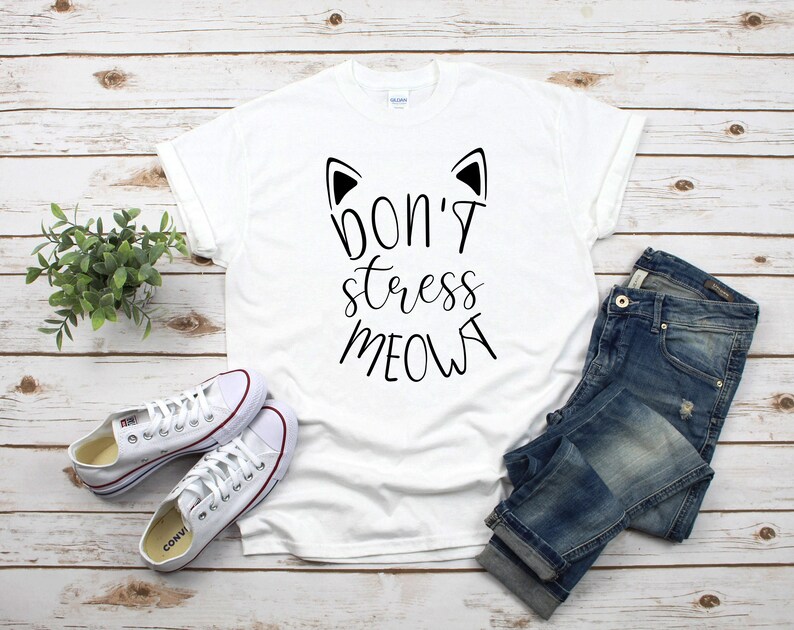 Don't stress meowt svg