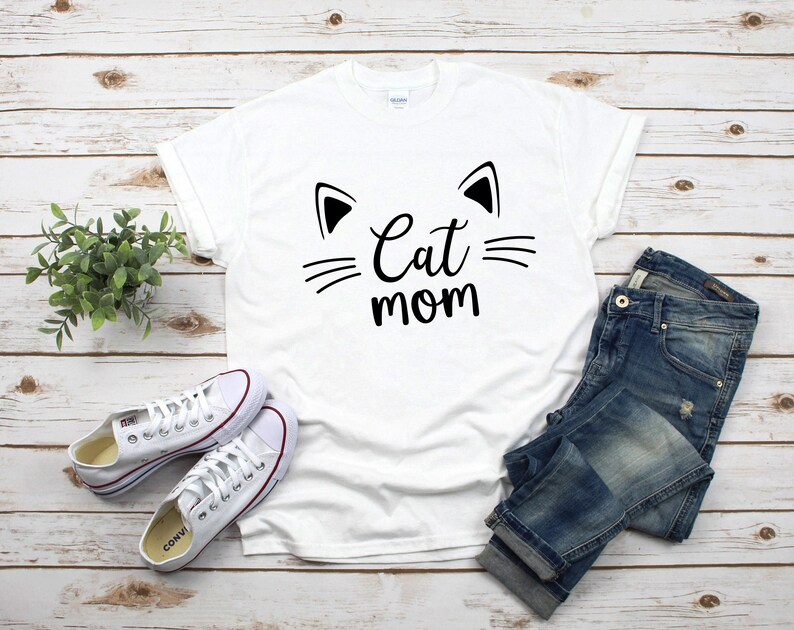 Cat mom svg