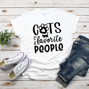 Cats are my favorite people svg