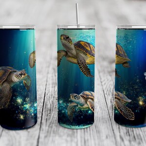 Sea Turtles Tumbler Wraps Bundle