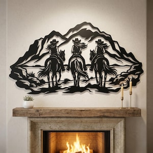 Cowgirl Trio Laser SVG