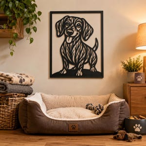 Dachshund Laser Cut SVG