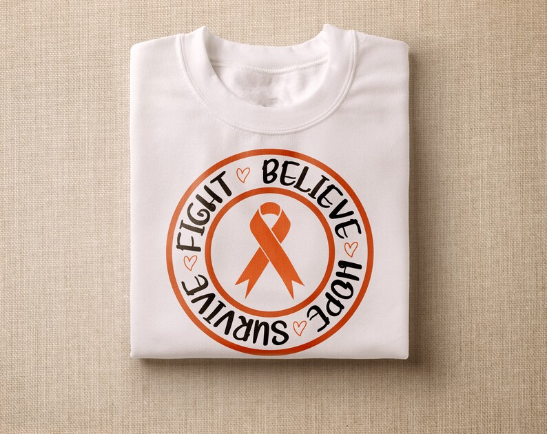 Fight Believe Hope Survive SVG