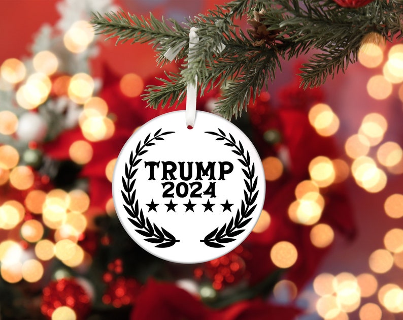Trump 2024 Ornament SVG Bundle 6 Designs Merry Christmas and Etsy