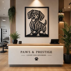 Dachshund Laser Cut SVG