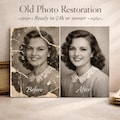 Old Photo Restoration Service | Restore Old Photos | Photo Repair & Enhancement | Vintage Photo Restoration | 24-Hour Delivery product logo