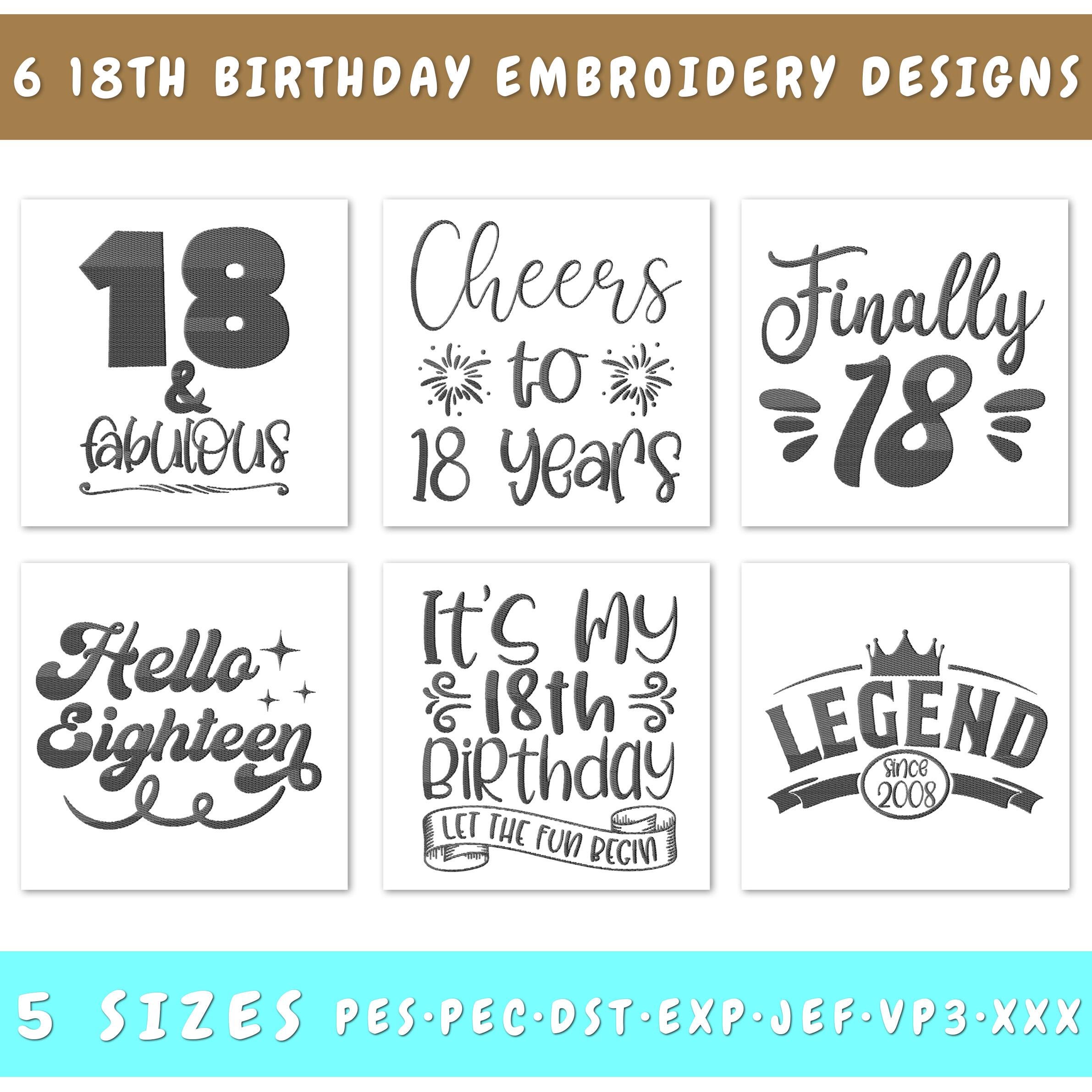 18 Anni Compleanno Crown e Fascia, Fascia e diadema per 18° compleanno per donna, Compleanno Corona e Fascia, Regalo per 18° Compleanno, per Feste di Buon 18° Compleanno
