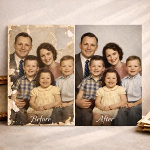 Old Photo Restoration Service