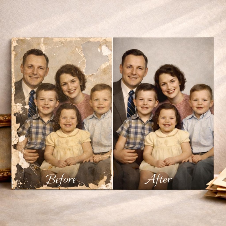 Old Photo Restoration Service