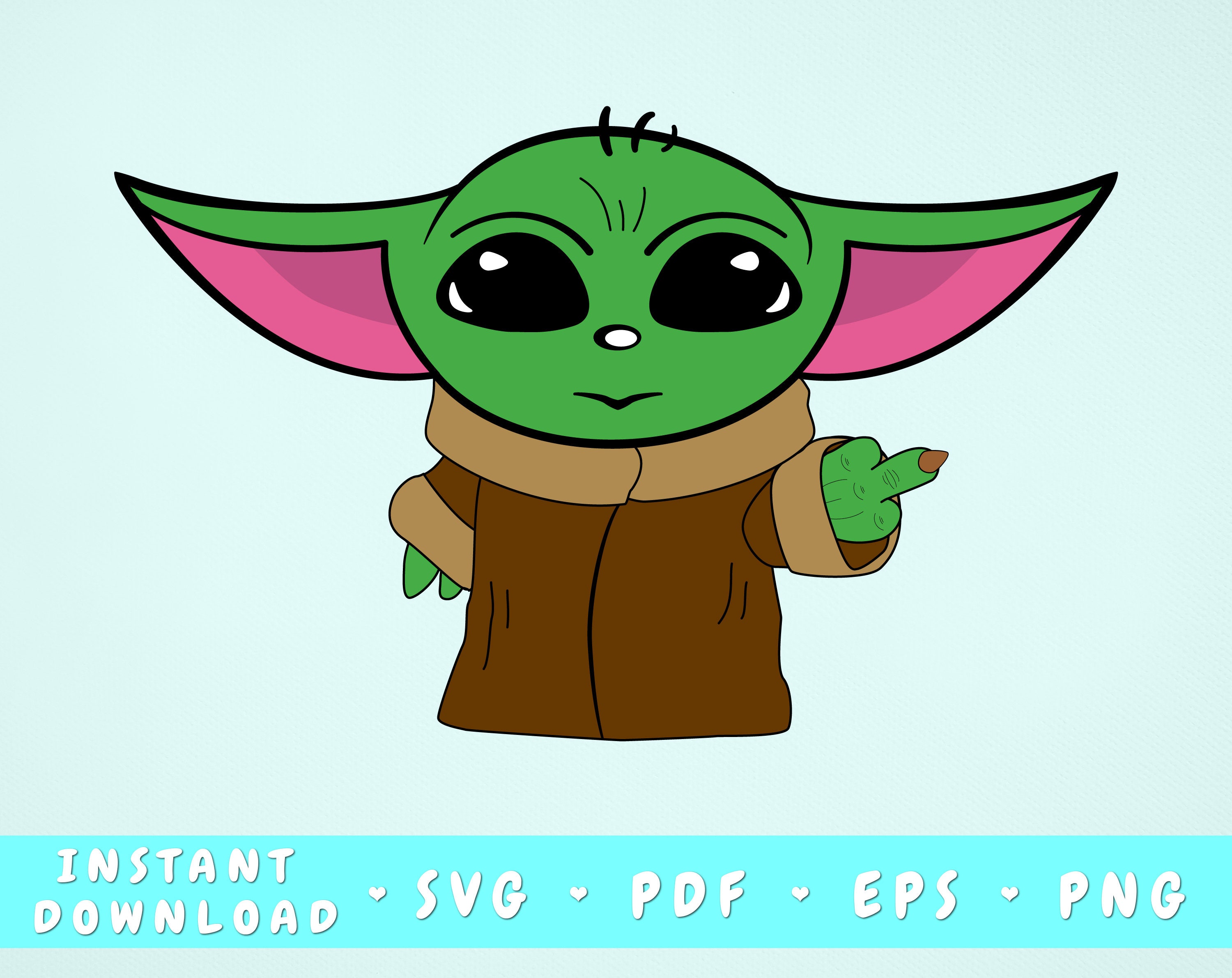 Free Free 283 Baby Yoda Svg Images SVG PNG EPS DXF File