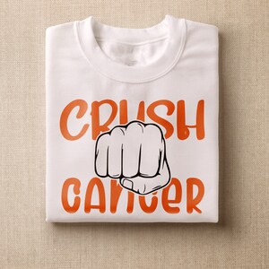Crush Cancer SVG