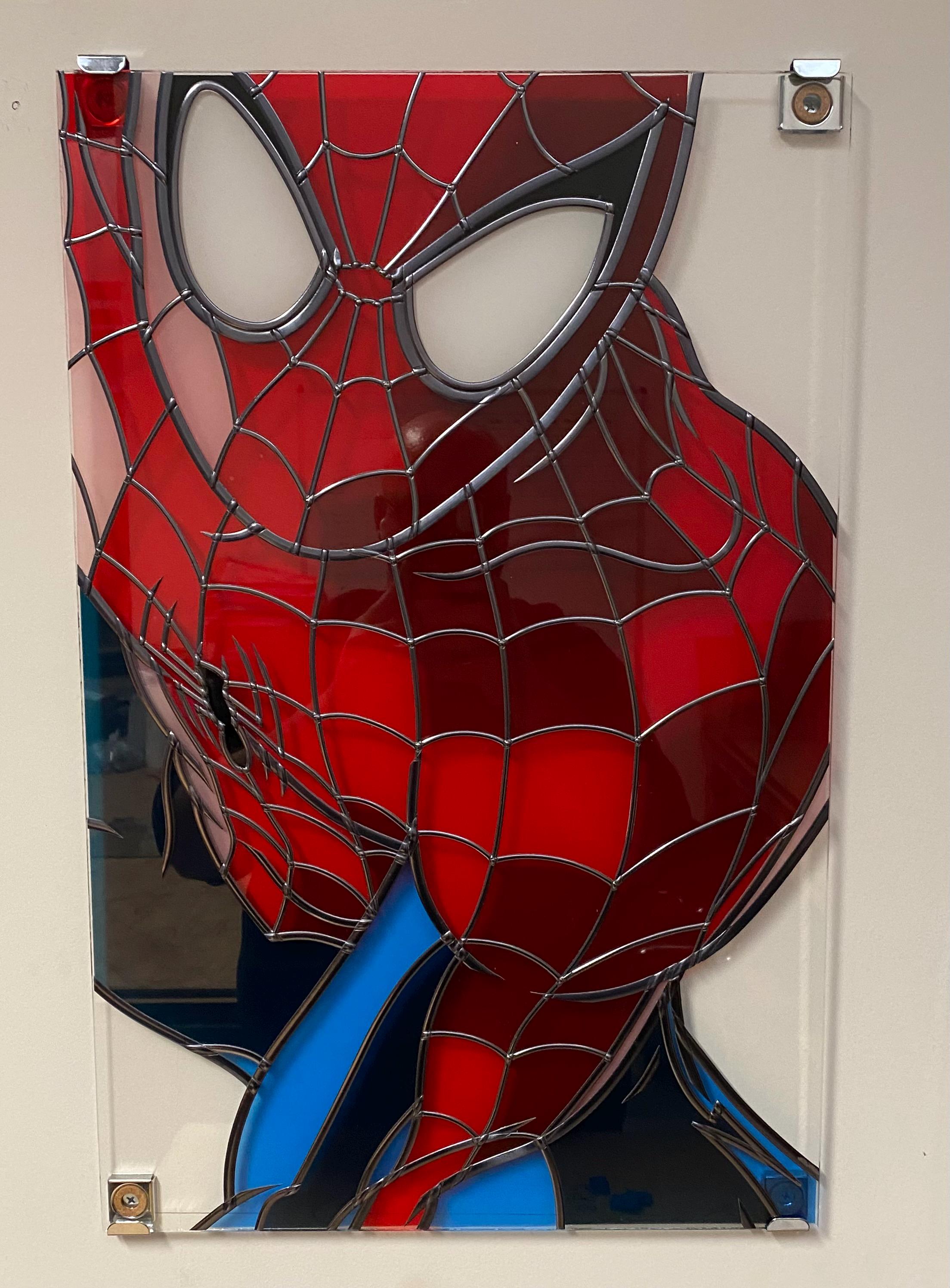 Glass spiderman - Etsy 日本