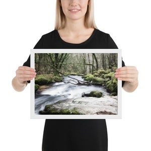 Mystical Landscape | Bodmin Moor | Cornwall | UK | England Lover | Framed Poster on Matte Paper