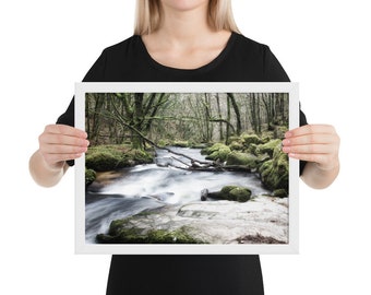 Mystical Landscape | Bodmin Moor | Cornwall | UK | England Lover | Framed Poster on Matte Paper