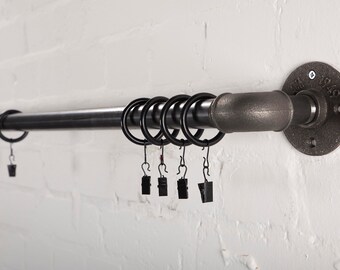 Curtain Pole Etsy