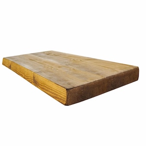 Scaffali per impalcature di recupero da 44 cm x 7 cm/stile in legno di recupero
