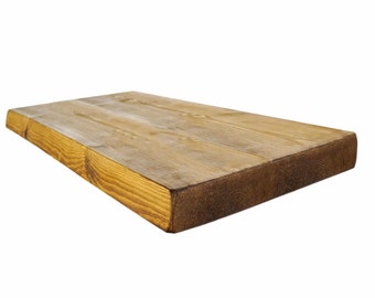 44cm x 7cm Reclaimed Scaffold Board Shelves | Reclaimed Timber Style