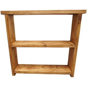 Large Shelf Bracket | Reclaimed Timber Style | Solid Wood Furniture