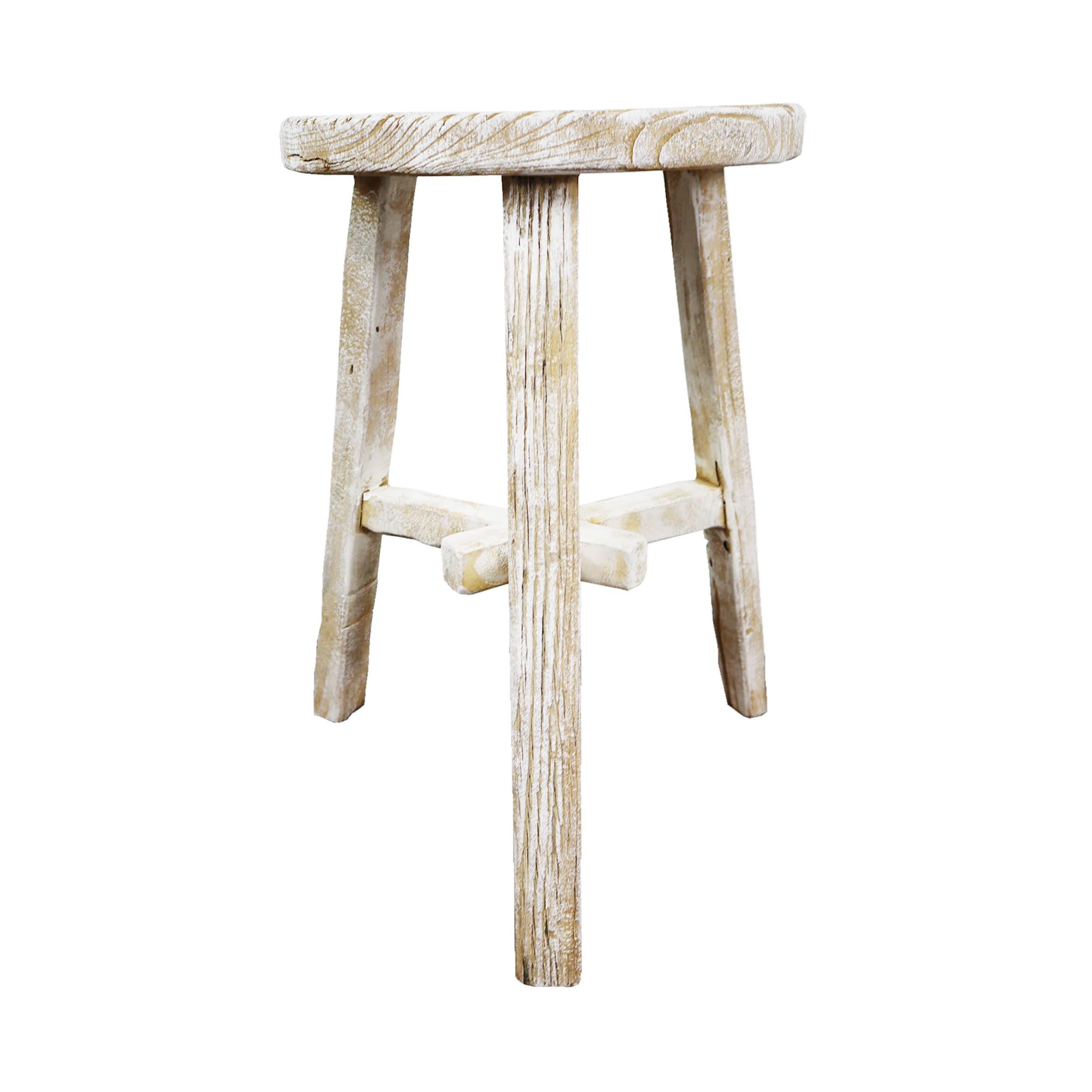 Short white stool deals