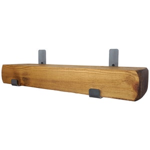 Steel Shelf Brackets To Fit 14cm Scaffold Boards, Metal Shelf Bracket, Iron Shelf Bracket, Rustic Shelf Bracket, Custom Shelving (Pair)
