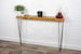 RUSTIC Console Table SLIMLINE With Hair Pin Legs | Reclaimed Timber Style | Solid Wood Furniture 