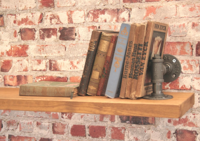 RECLAIMED Scaffold Boards - Rustic Shelves - Industrial Scaffold - Any Size - Best Prices on Etsy - Solid Wood Shelving - Vintage Book Shelf