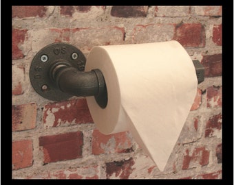 Pipe Fitting Industrial ToIlet Roll Holder